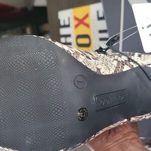 Snakeskin Patterned Heels